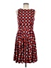 DM Collection Argyle Red Cocktail Dress Size 6 - photo 1