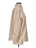 Future Collective Solid Tan 3/4 Sleeve Button-Down Shirt Size S - photo 4