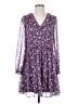 Draper James 100% Polyester Floral Purple Casual Dress Size XS - photo 1