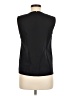 DKNY 100% Polyester Black Sleeveless Top Size 6 - photo 2