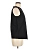 DKNY 100% Polyester Black Sleeveless Top Size 6 - photo 4