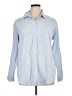 Only Stripes Blue Long Sleeve Button-Down Shirt Size XL - photo 1