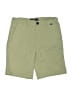 Hurley Solid Green Khaki Shorts Size 12 - photo 1