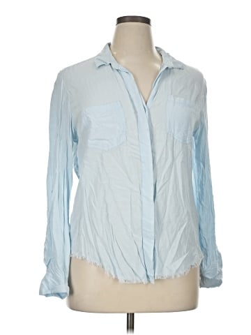 Velvet Heart Long Sleeve Button-Down Shirt (view 1)
