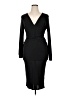 Boohoo Black Cocktail Dress Size 14 - photo 1