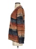 Coco Y Club Tweed Brown Orange Pullover Sweater Size S - photo 5