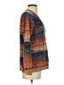 Coco Y Club Tweed Brown Orange Pullover Sweater Size S - photo 4