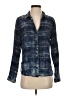 Cloth & Stone Blue 3/4 Sleeve Button-Down Shirt Size S - photo 1