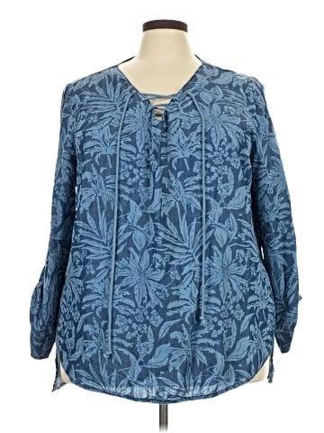 Meri Skye 3/4 Sleeve Blouse (view 1)