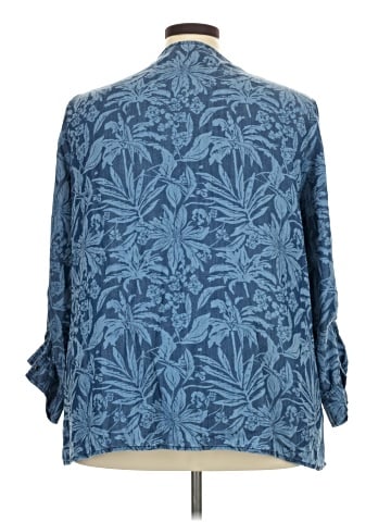 Meri Skye 3/4 Sleeve Blouse (view 2)