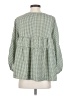 Max Studio Green 3/4 Sleeve Blouse Size S - photo 2