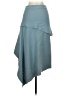 Proenza Schouler Solid Teal Formal Skirt Size S - photo 2