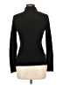 Escio Metallic Black Turtleneck Sweater Size L - photo 2