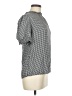 Amazon Essentials Checkered-gingham Black Short Sleeve Blouse Size M - photo 4