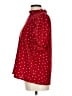 Unbranded 100% Polyester Hearts Red Short Sleeve Blouse Size L (estimated) - photo 5