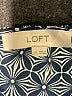 Ann Taylor LOFT 100% Polyester Blue Long Sleeve Blouse Size M - photo 7