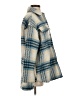 Bailey Rose Plaid Blue Coat Size S - photo 4