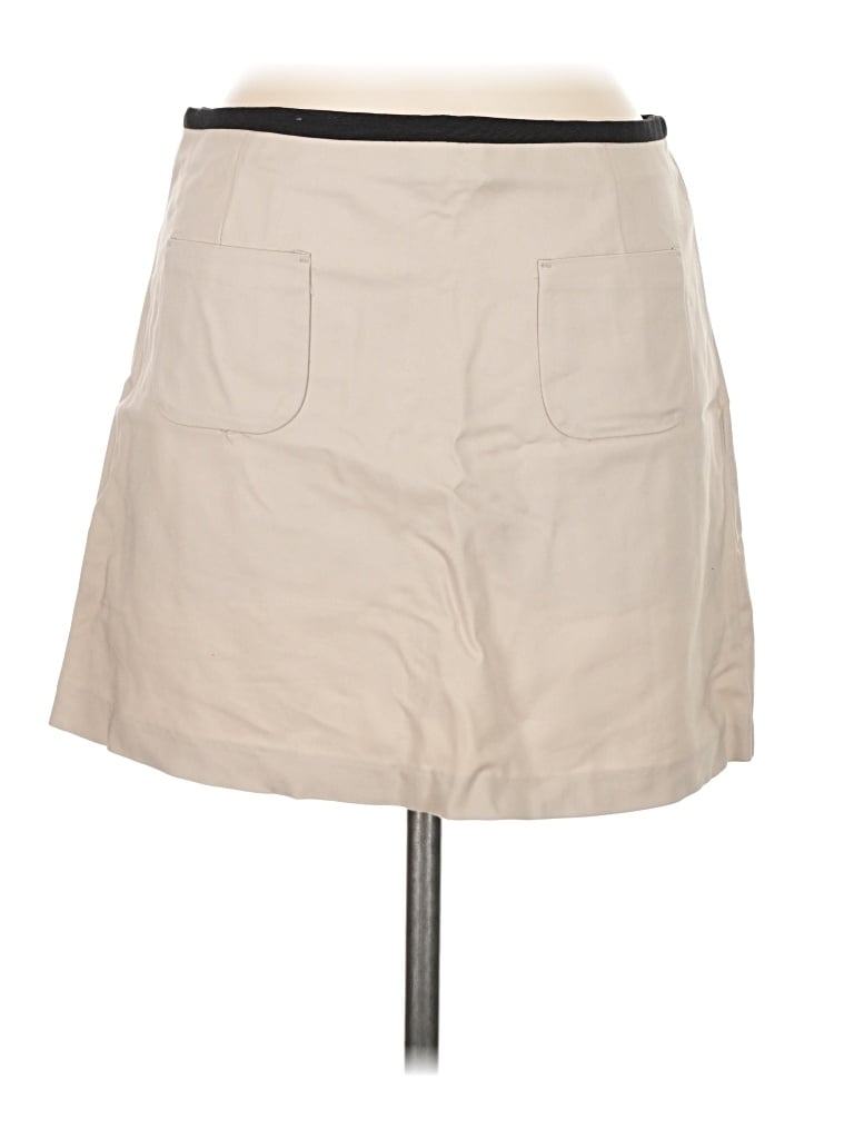 Pre-owned H&m Casual Skirt In Tan