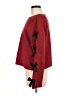 Lola 100% Polyester Red Pullover Sweater Size M - photo 5