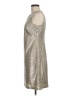 Tommy Hilfiger 100% Polyester Metallic Silver Cocktail Dress Size 6 - photo 5