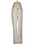 Per Se Animal Print Ivory Jeans Size 8 - photo 1
