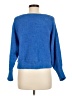 Sincerely Jules 100% Polyester Blue Pullover Sweater Size M - photo 2