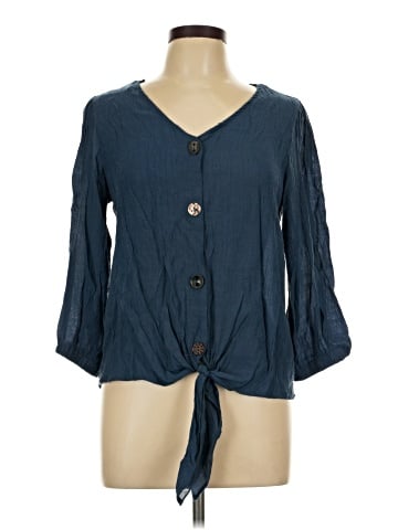 Studio JPR 3/4 Sleeve Blouse (view 1)