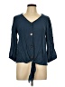 Studio JPR Blue 3/4 Sleeve Blouse Size L - photo 1