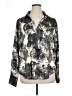 Fashion Nova 100% Polyester Print Gray Long Sleeve Blouse Size XL - photo 1