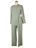 Assorted Brands Solid Green Jumpsuit Size 14 - photo 1