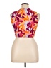 Lily Rose 100% Rayon Orange Sleeveless Blouse Size XL - photo 2