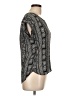 Pink Republic Black Short Sleeve Blouse Size M - photo 4