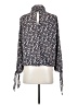 Allison Joy Gray Long Sleeve Blouse Size S - photo 2