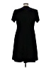 John Roberts Solid Black Casual Dress Size 16 - photo 2