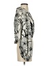 Sienna Sky Floral Black Gray Long Sleeve Blouse Size S - photo 4