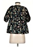Ulla Johnson Black 3/4 Sleeve Blouse Size S (estimated) - photo 2