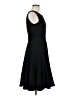 Calvin Klein Solid Black Cocktail Dress Size 6 - photo 4
