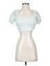 RSQ Green Short Sleeve Top Size S - photo 1