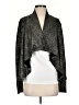Mimi Chica 100% Polyester Metallic Silver Kimono Size S - photo 1
