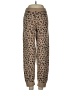 Kittenish 100% Acrylic Animal Print Brown Casual Pants Size M - photo 1