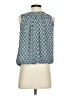 Max Studio 100% Polyester Blue Sleeveless Blouse Size S - photo 2