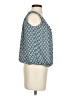 Max Studio 100% Polyester Blue Sleeveless Blouse Size S - photo 4