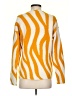Ann Taylor 100% Nylon Animal Print Orange Pullover Sweater Size XS - photo 2