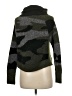 Aqua Camo Green Black Turtleneck Sweater Size M - photo 2