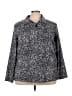 Classic Elements Tweed Gray 3/4 Sleeve Blouse Size 2X - photo 1
