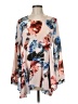 CeCe 100% Polyester Ivory 3/4 Sleeve Blouse Size M - photo 1