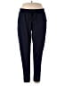 Reflex Solid Blue Casual Pants Size 2X - photo 1