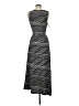 Mlle Gabrielle Stripes Black Casual Dress Size M - photo 2