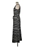 Mlle Gabrielle Stripes Black Casual Dress Size M - photo 5