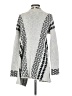 RD Style 100% Acrylic Gray Ivory Cardigan Size S - photo 2